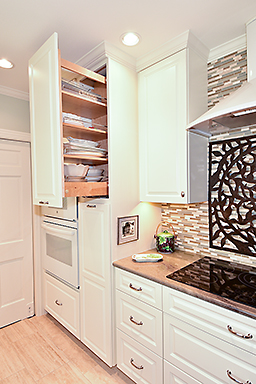 Trinity Contractors | Kitchen Remodel | Custom Pullouts